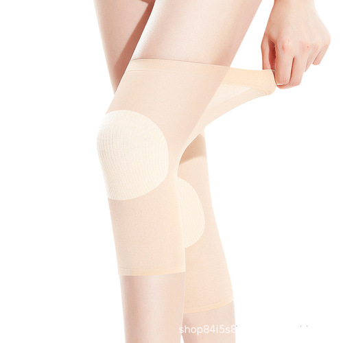 Summer ultra-thin fleece breathable non-binding legs for men and women, joints, elderly, cold legs, special anti-slip sports knee pads