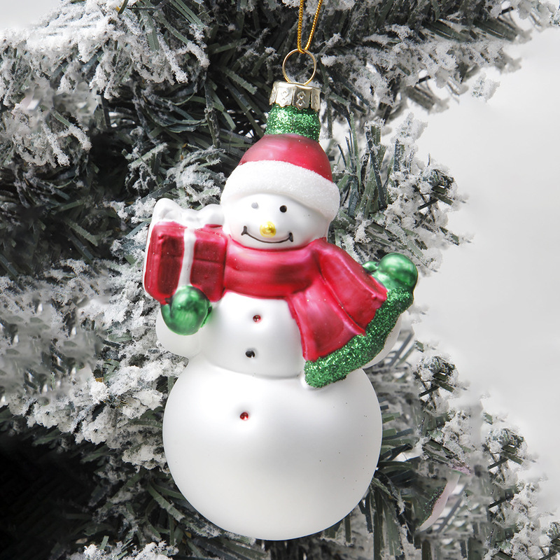 国境を越えた売れ筋クリスマスツリーペンダントコテージ雪だるまサンタクロースペンダントクリスマス装飾用品|undefined