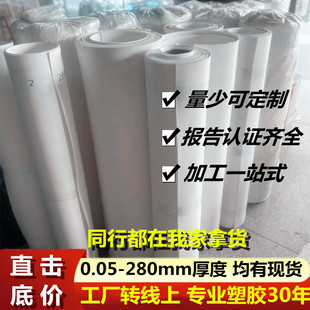 Manufacturers Supply New Material Teflon Film Ptfe Board Ptfe Sheet Ptfe Roll