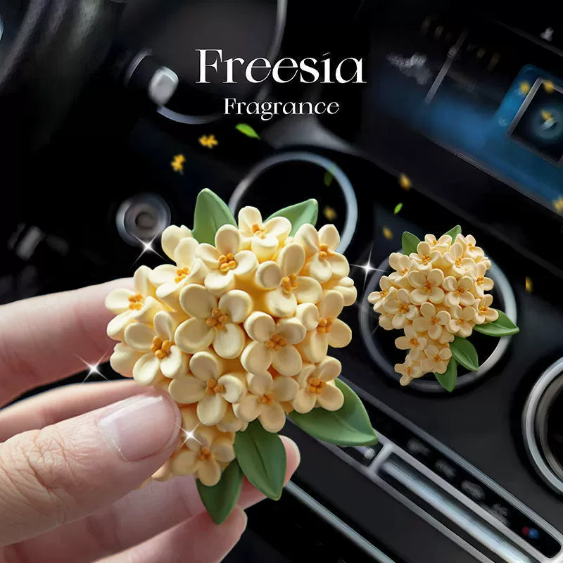 Османтус, высококачественный автомобильный ароматерапевтический аромат, парфюмерный диффузор, камень, воздуховыпускное отверстие, декоративные украшения, цветочная богиня