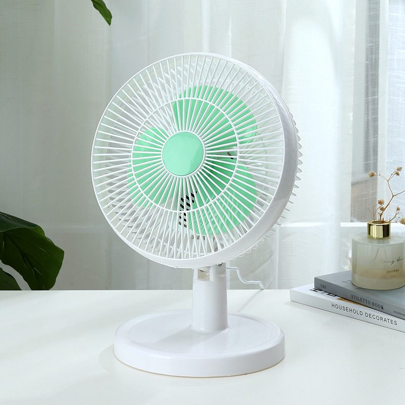 床头扇桌面台扇家用插电型台式大功率大风力可摇头厨房小风扇节能