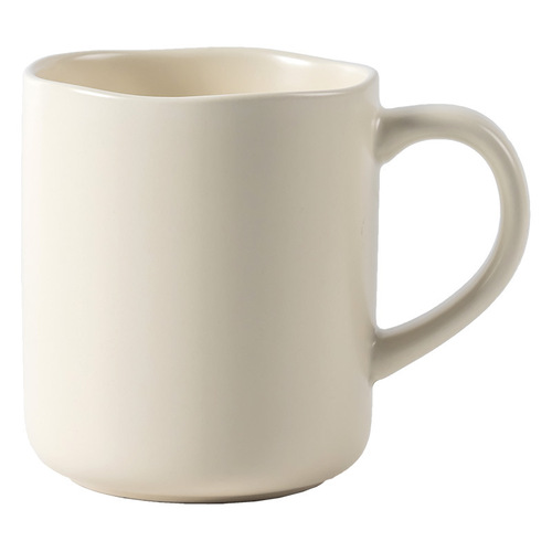 Wavy Edge Mug ~ Home Water Cup Office Tea Cup Ceramic Couple Cup Breakfast Cup Slightly Flawed