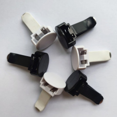 カーエアコン吹き出し口クリップハードウェアクリッププラスチックバックルアクセサリーメーカーカーアロマセラピーバームカードスロットクリップ