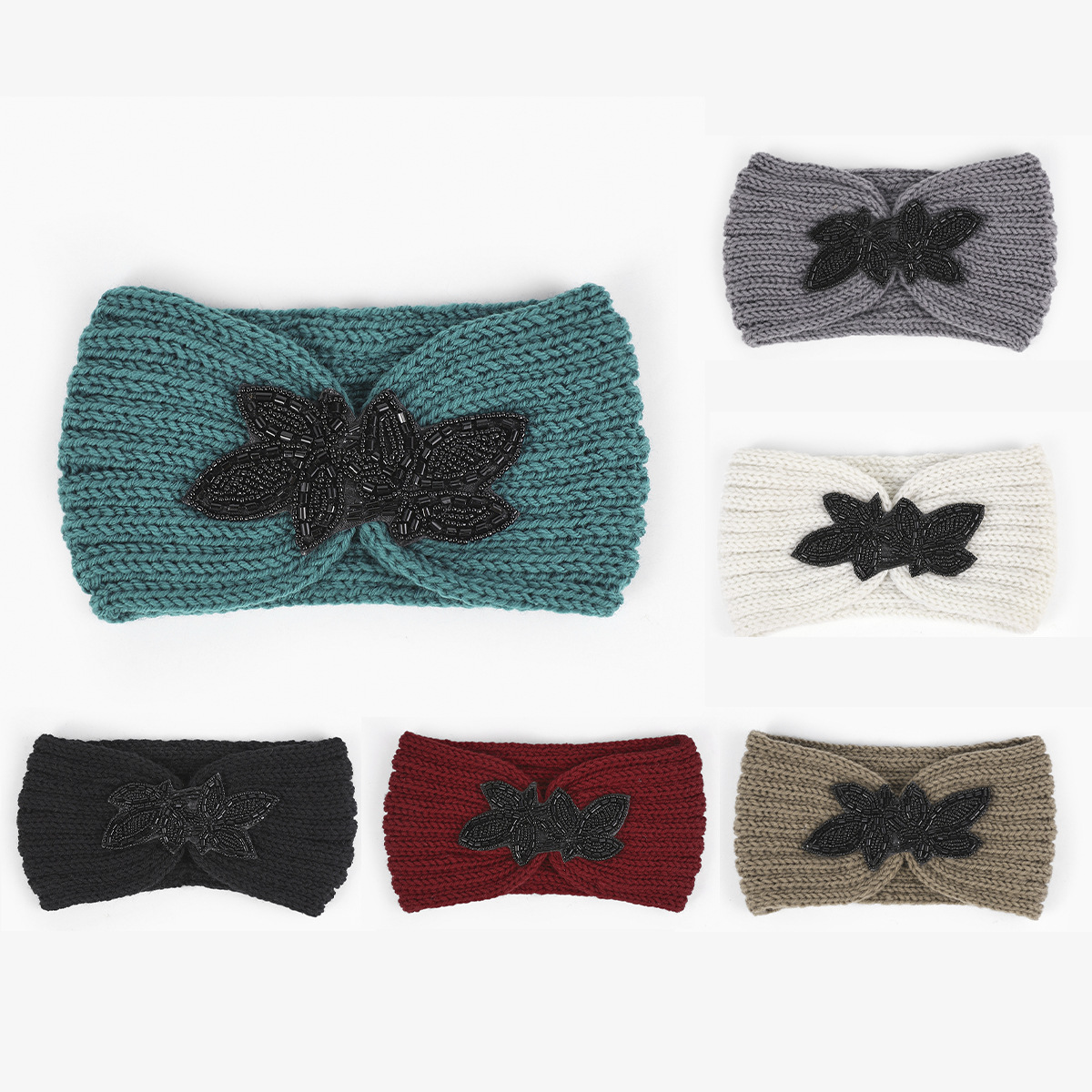 Knitted headband handmade