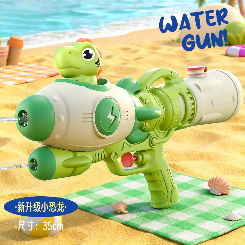 Pistola de Agua Infantil de Doble Boquilla de Plástico Rociador de Agua para Playa y Jardín