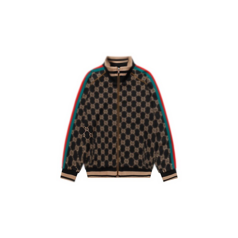 High-quality cross-border foreign trade G-brand new classic version woven tape jacket, unisex casual style, suitable for Europe and America High-quality cross-border foreign trade G-brand new classic version woven tape jacket, unisex casual style, suitable for Europe and America