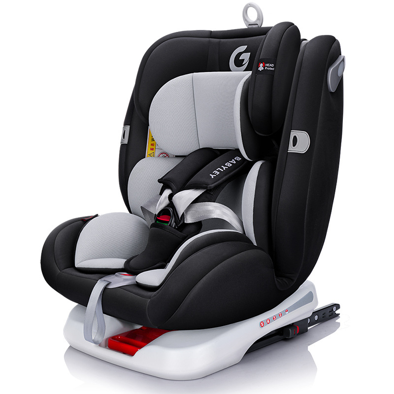 Планета черный поворот на 360 градусов ISFIXна 360 градусов поворот ISOFIX стальной интерфейс