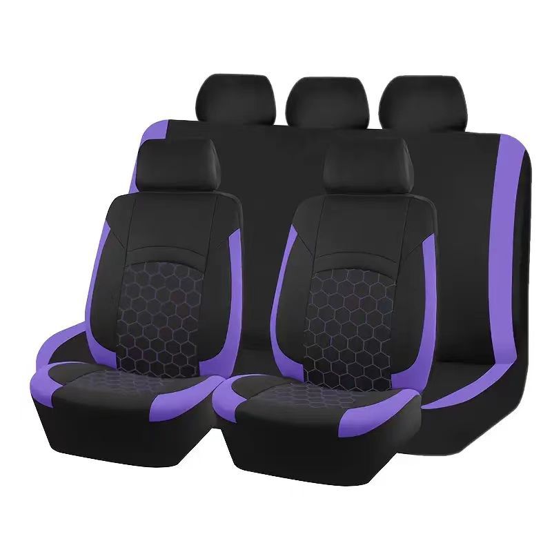 Source Manufacturer Elastic Fabric Embroidered Football Style Universal Car Seat Cover Amazon Temu Meike Duo