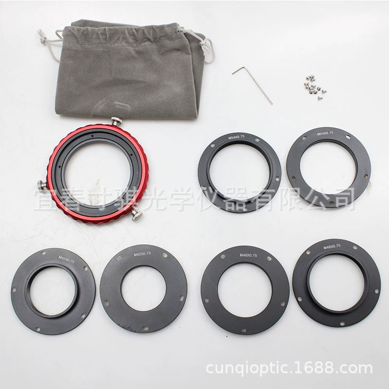 CAA 360 градусов M42/M48/M54 поворотный регулятор модульный 3-в-1 высокоточный алюминиевый сплав