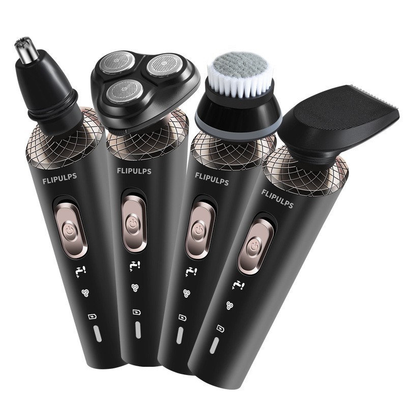 Multifunctional Razor Mf8013 Three-In-One Razor Rechargeable Beard Razor Simple Head Electric Razor