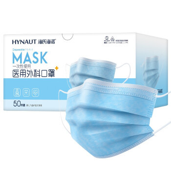Disposable breathable thin medical mask for adults