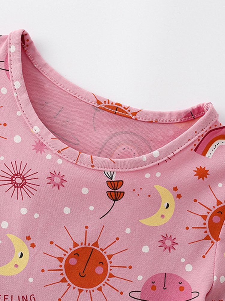 Malwee transfronterizo nuevo vestido de niñas fresco estilo europeo y americano 3 - 8 años de edad niñas falda transpirable y cómoda falda image 2
