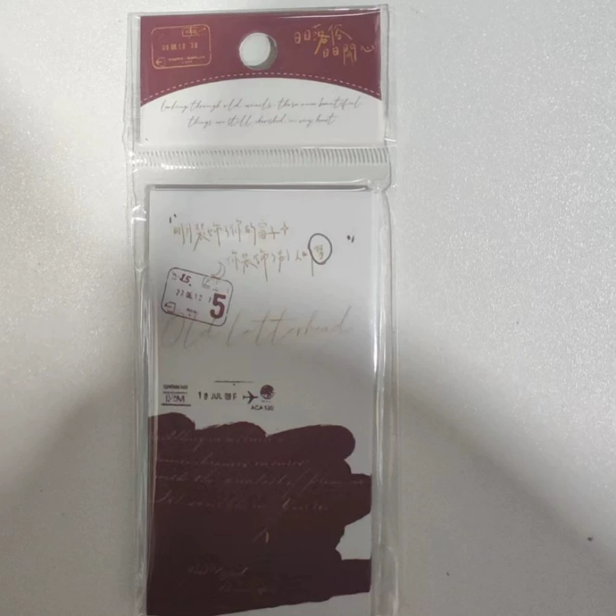 Наклейки-печати в упаковке, аниме-дизайны (Identity V и другое), 20 шт., 5,5×13,5 см