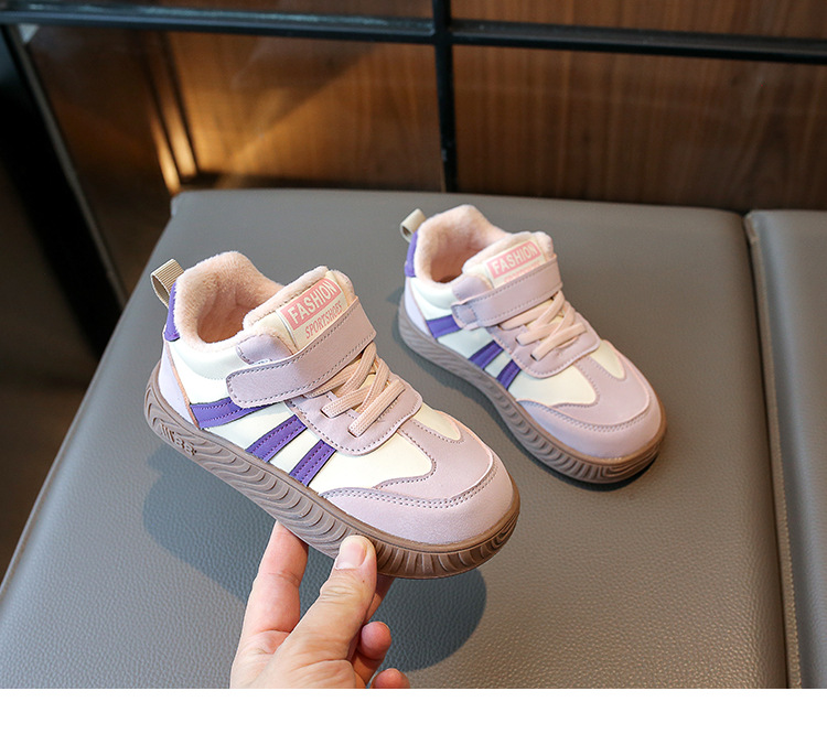 Winter Sport Sneaker Aus Samt Für Mädchen Und Schulkinder_voghion.com
