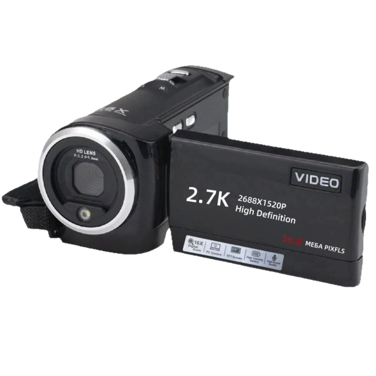 Зарубежные английские товары 2.7K HD 56-мегапиксельная цифровая камера для дома и путешествий студенческая камера 06