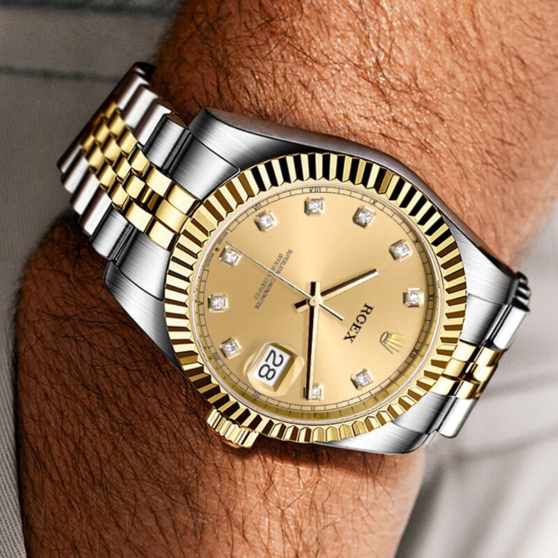Genuine Swiss Labor Men's watch, fully automatic mechanical watch, men's fashion classic steel band date watch Genuine Swiss Labor Men's watch, fully automatic mechanical watch, men's fashion classic steel band date watch
