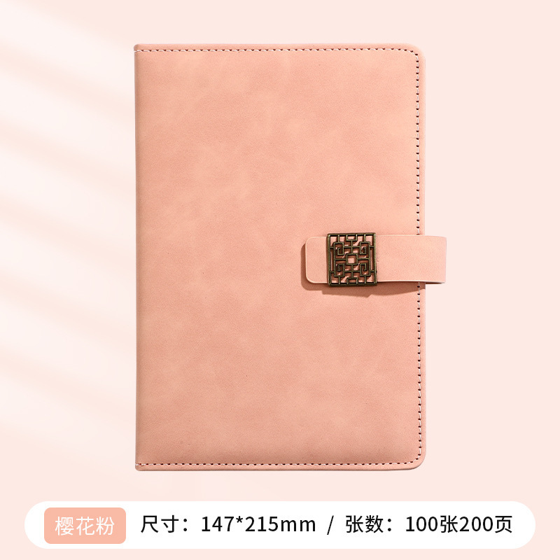 a5 ノートブックビジネス会議バックルメモ帳ギフトボックスセット厚みのあるオフィスノートブックは企業ロゴでカスタマイズできます|undefined