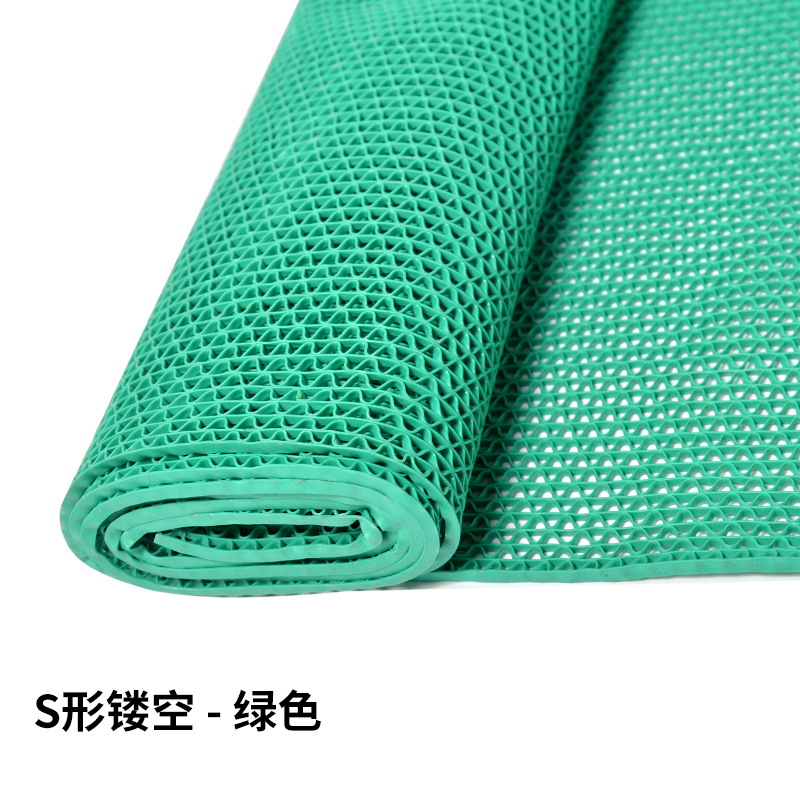 S-shaped hollow green (thickness B3.5mm)
