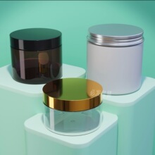 工厂现货 PET广口瓶膏霜收纳瓶89牙面霜磨砂膏化妆塑料瓶包装罐子