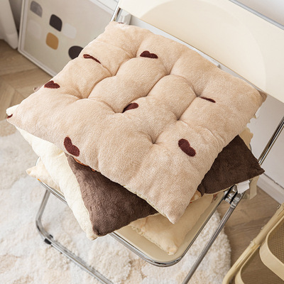 宿舍学生教室坐垫椅子垫屁垫办公室久坐座椅垫子加厚冬季屁股舒适