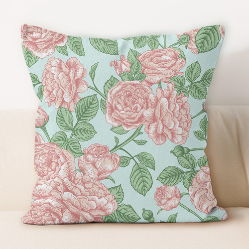 Classic pattern pillows, home sofa pillows, car waist pillows, lunch break office cushions
