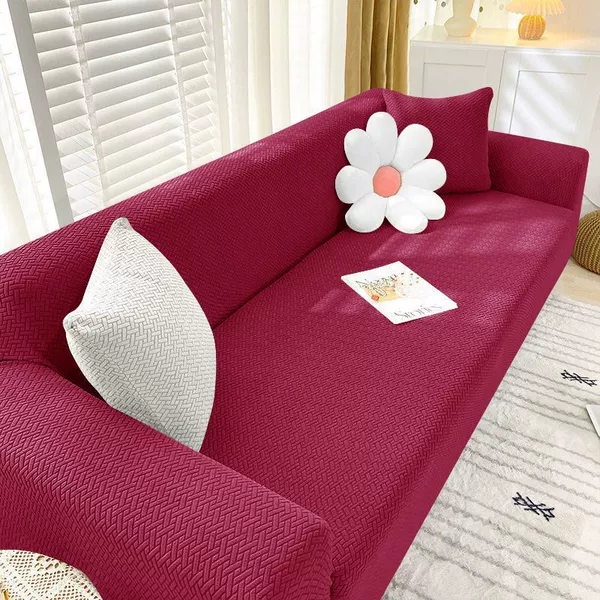 Star Chain-burgundy [thick jacquard soft all-inclusive]☆