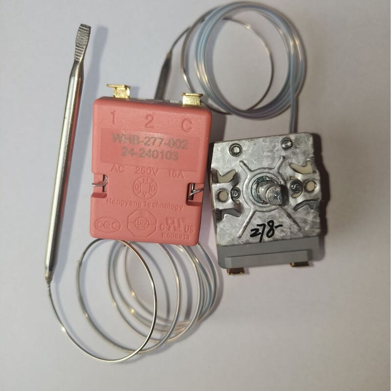 Thermostat Temperature Controller Liquid Expansion Thermostat Switch Adjustable Temperature Constant Temperature Electric Heating Air Conditioning