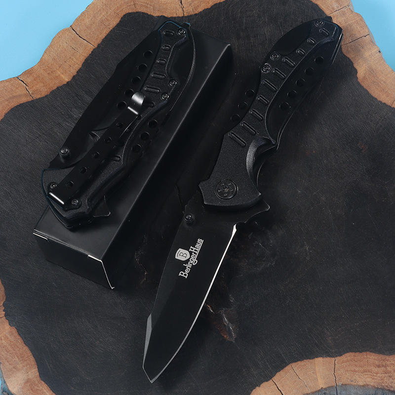 博克BerlingerHaus户外折刀便携刀锋利小刀露营口袋刀防身折叠刀