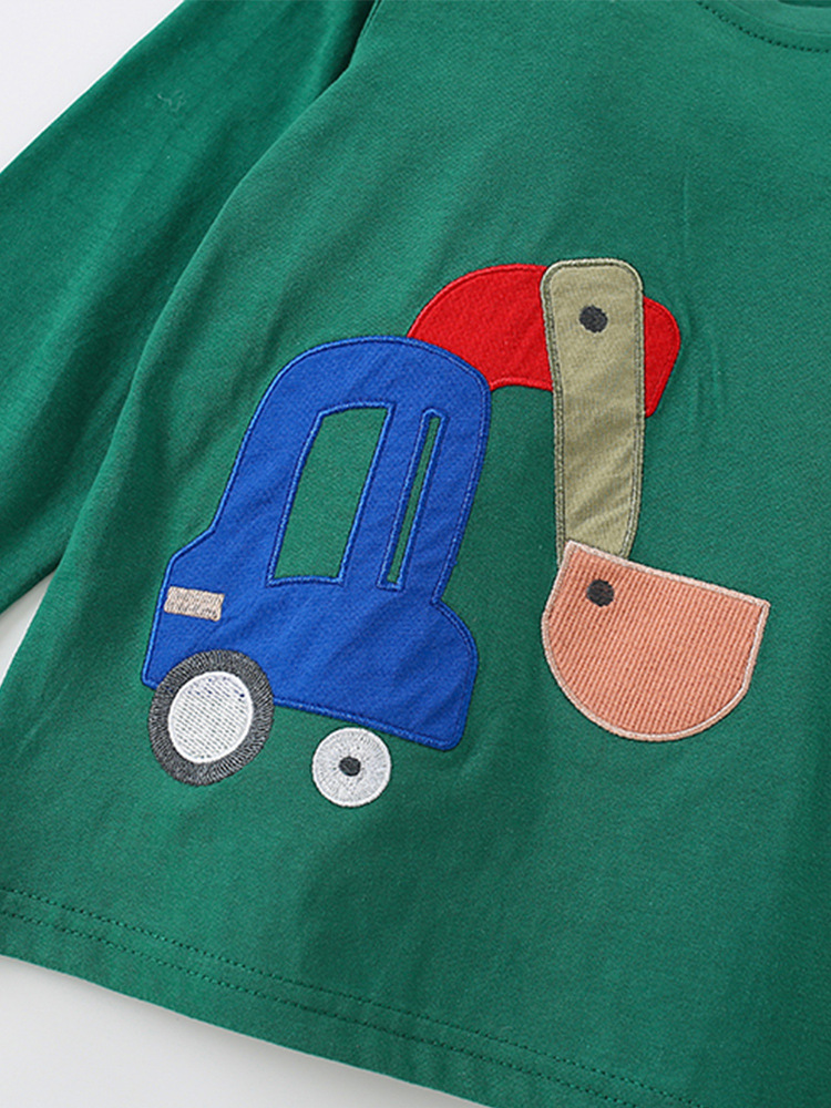 Traje de niño malwee transfronterizo otoño e invierno nuevo estilo europeo y americano niños pequeños y medianos cuello redondo camiseta de manga larga traje de dos piezas servicio a domicilio