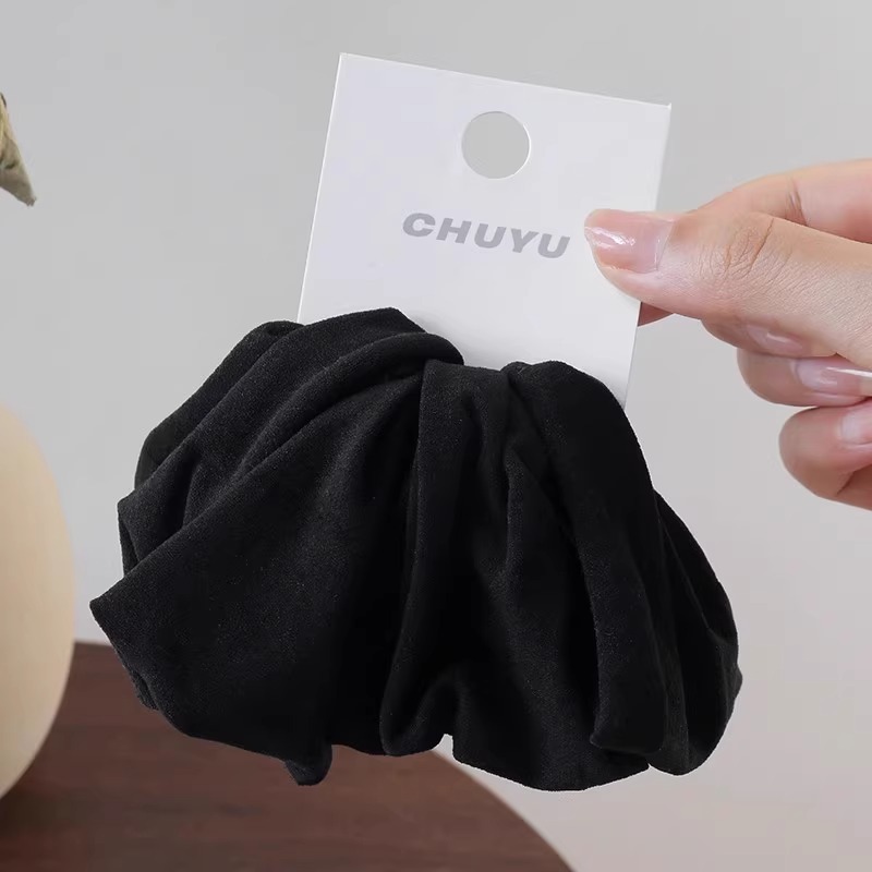 2025 nuevo cabello de alta gama cabello de las mujeres adultas no lastimar cabello corda de cabello coreana simple correa de cola de caballo alta