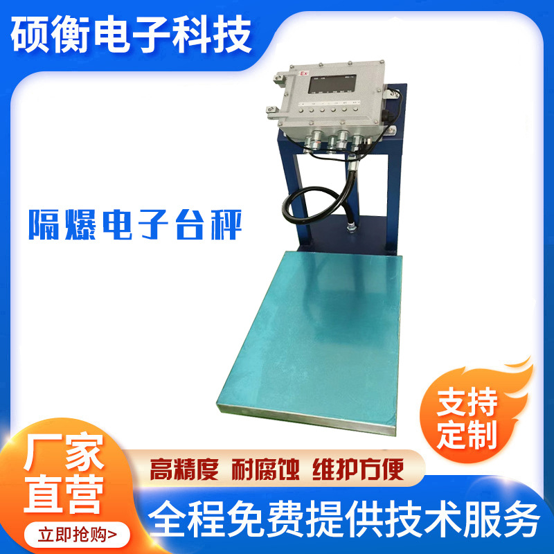 供应隔爆型防爆电子台称  定做EX隔爆磅称 30-500kg综合型隔爆称