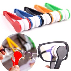 Multifunctional Portable Glasses Cleaner, Glasses Cleaning Cloth, Cleaning Brush without Leaving Stains, Wholesale