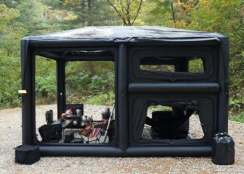 Customized New Car Camping Style Villa Inflatable Tent Outdoor Foldableable Portable Suv Pickup Rv Tail Tent