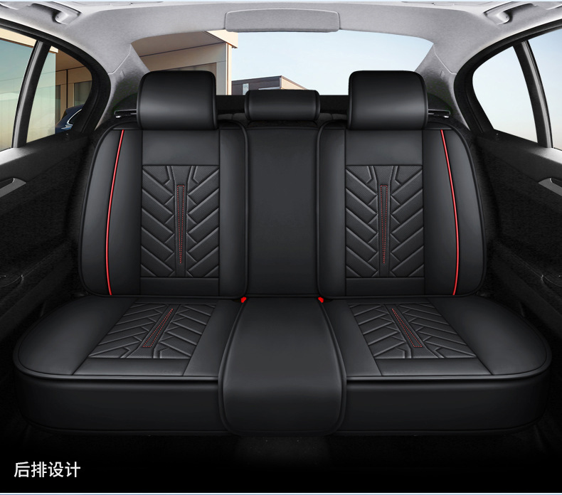 25 Years New Nappa Leather All-Season Car Seat Cushion All-Inclusive Full Leather Seat Cover Source Factory Export Wholesale