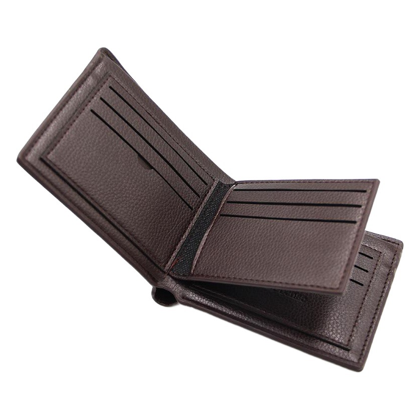 Nueva cartera de los hombres corto triángulo piedra patrón de gran capacidad de la moda de Corea cartera multi-tarjeta de la cartera al por mayor