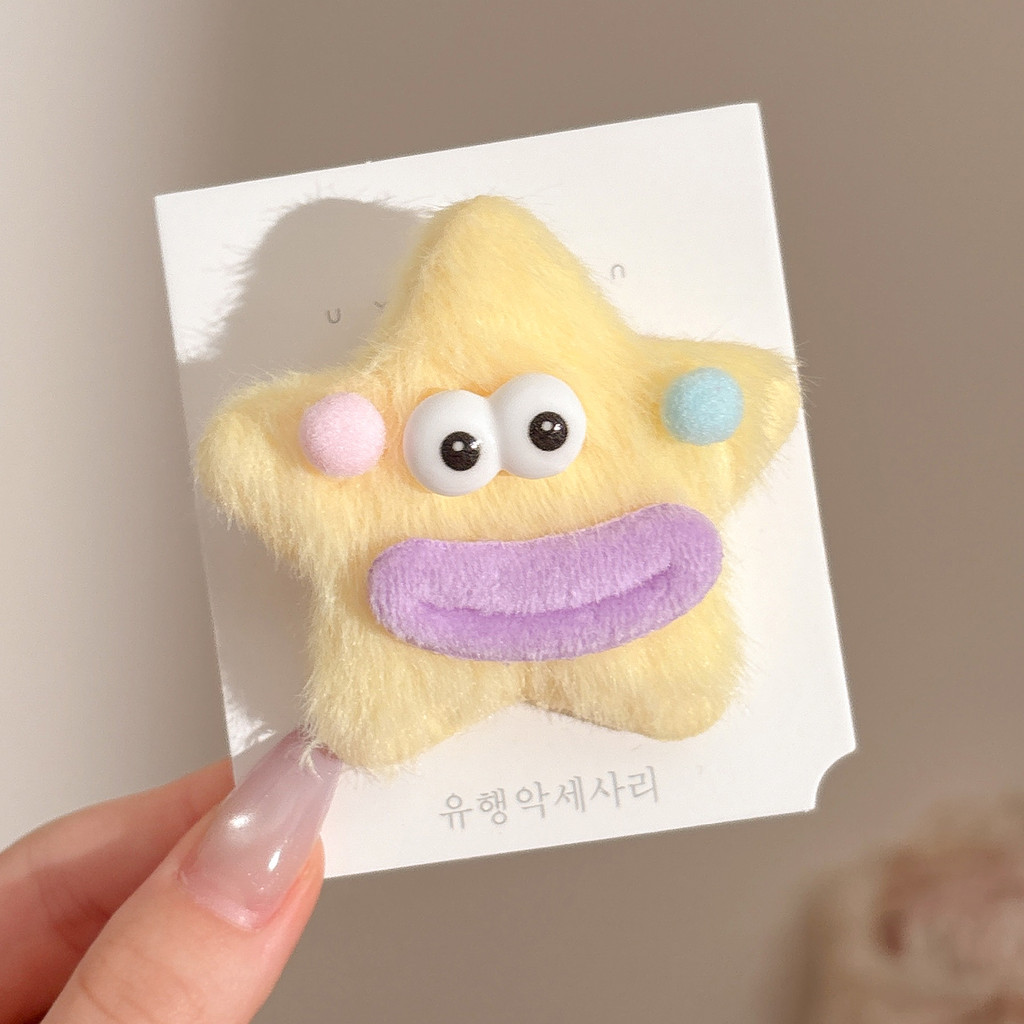 Clip de cabello de flor de leopardo para mujeres clip de cabello de alto nivel frente clip de frangeo 2025 nuevo clip lateral clip de cabello toque