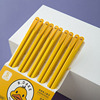 Yellow duck Chopsticks 5 suit Cartoon alloy chopsticks Group purchase live broadcast non-slip High temperature resistance wholesale On behalf of