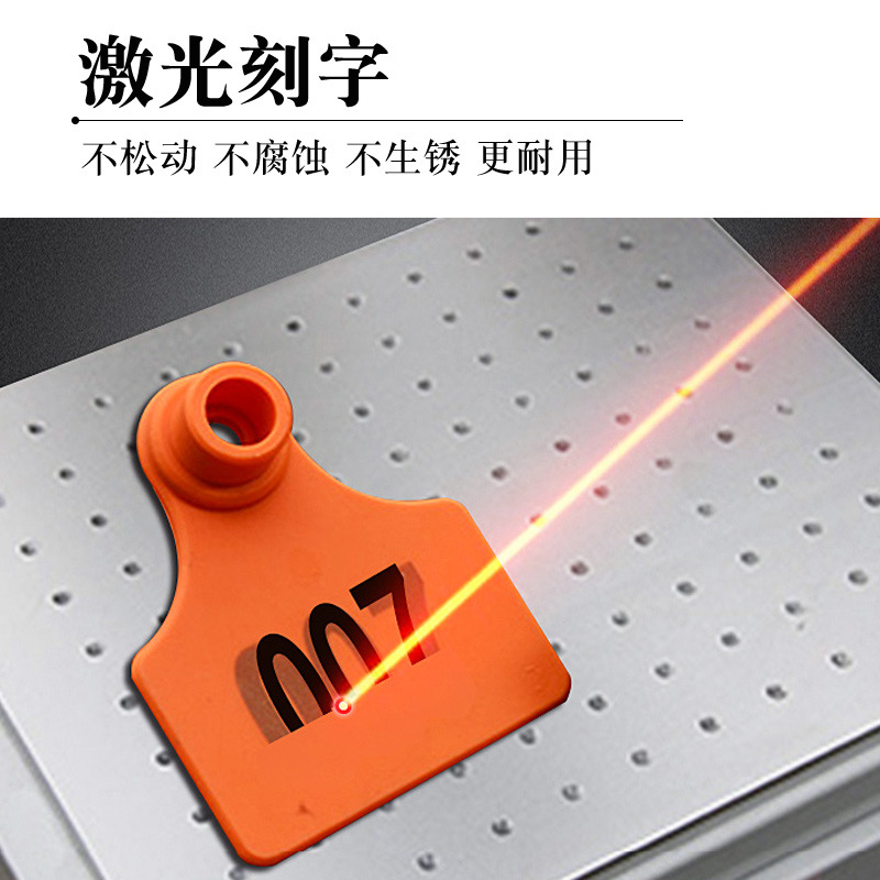 TPU láser escribiendo ganado signo de oreja con la palabra cabeza de cobre macho clavo vaca Etiqueta de oreja grande ganado Etiqueta de oreja extra grande ganado Etiqueta de oreja