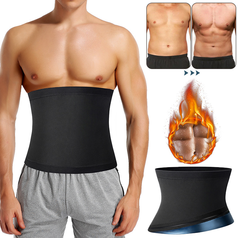 European and American Sweat Belt Men's Fitness Sports sweat-wicking running yoga sweat waist trainer waist girdle belly belt European and American Sweat Belt Men's Fitness Sports sweat-wicking running yoga sweat waist trainer waist girdle belly belt