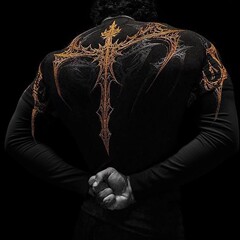 Breathedivinity毒液战斧长袖美式运动健身男士长袖速干弹力紧身