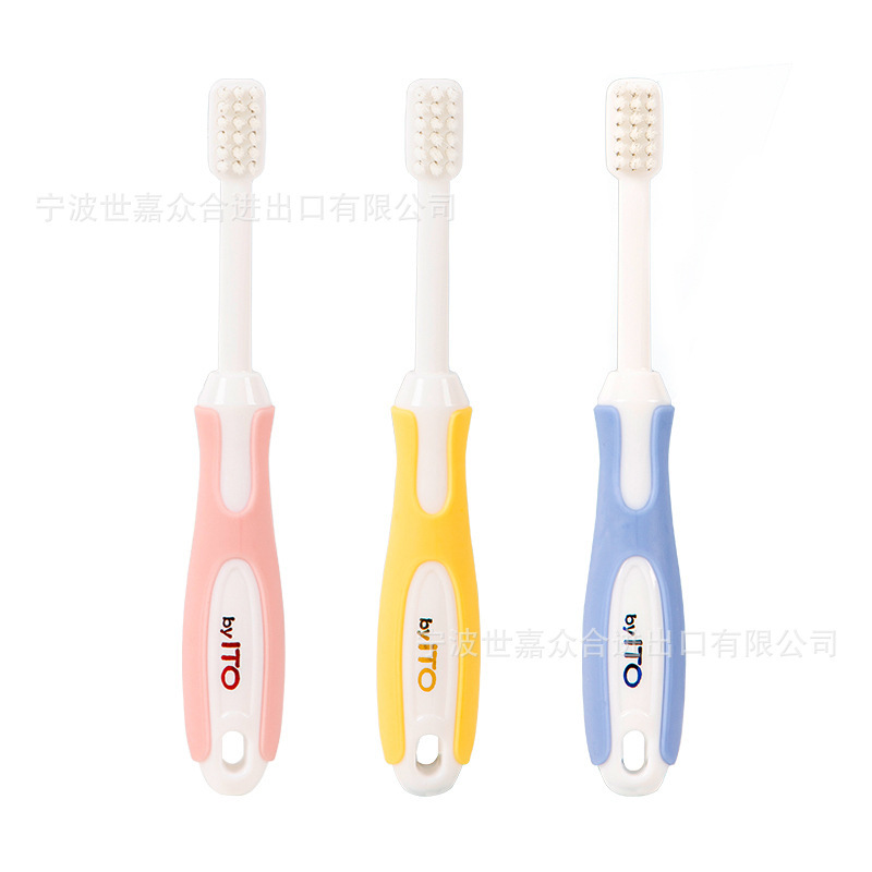 日本ITO歯ブラシ エイトロウ ワイドヘッド ソフト毛 子供用 大人用 カップル用 ペア用 シングル用 歯ブラシ 4色展開|undefined