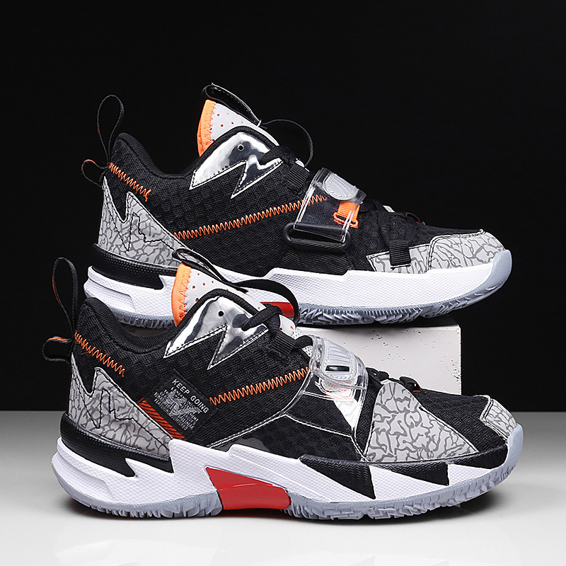Zapatillas de Baloncesto de Caña Alta para Jóvenes con Suela de Caucho, Transpirable, para Deportes y Uso Casual