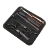 Black hair clipper, scissors, set, 8 pieces