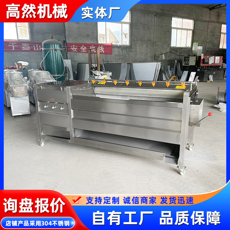 厂家供应处理鱼鳞机械 鲤 鱼鳞处理机 剥鱼鳞机器设备高然牌