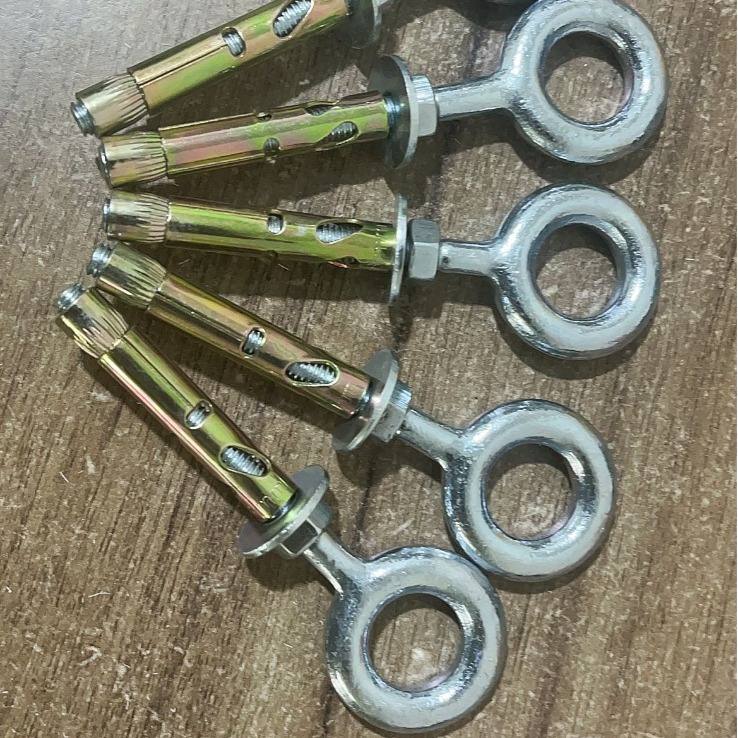 三片壁虎本体+C钩+O钩+外六角螺杆