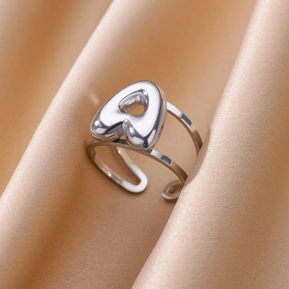 9g Weight 0.03µm-0.05µm Gold Plating Thickness PVD Coated Gold Plating Process Real Gold Plated Plating Material Stone-Free Inlay Material Open Rings Classification 1 Piece Quantity Casual, Daily Occasion 304 Stainless Steel Material Letter Pattern All Seasons Season Unisex Gender Simple Style Style Waterproof Non Tarnish, Plating Craft PVD Coated Real Gold Plated Letter 304 Stainless Steel Simple Style Waterproof Non Tarnish Open Rings 1