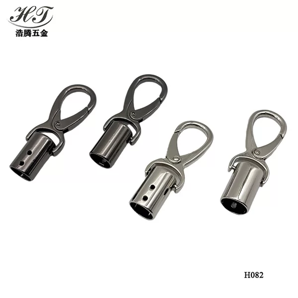 Bag with hanging clock acrylic box Pu rope hook buckle hanging clock metal buckle zinc alloy die-casting decorative dog buckle hanging clock buckle