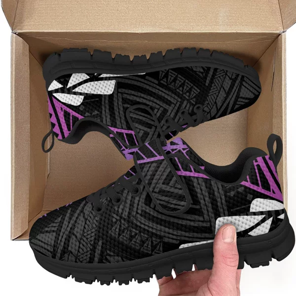 2024 new foreign trade Polynesian printed a generation of single buckle children's sneaker EVA mesh shoes
