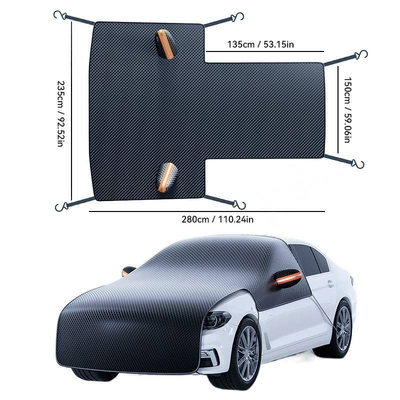 car cover, sunshade, car windshield: Car snow shield