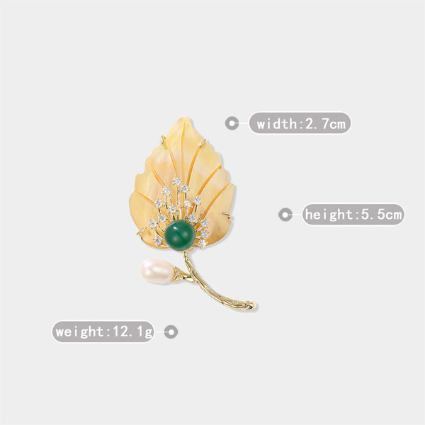 Retro brooch